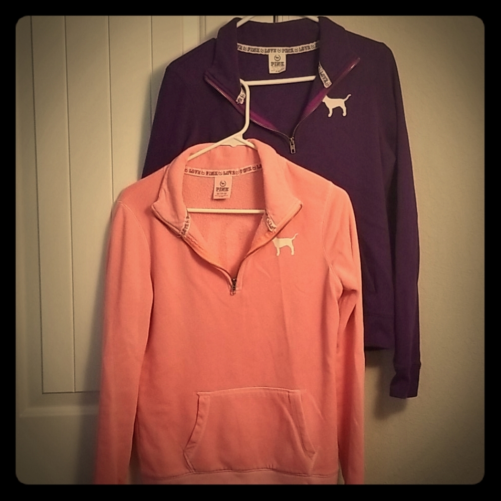 2 Victoria Secret sweatshirts